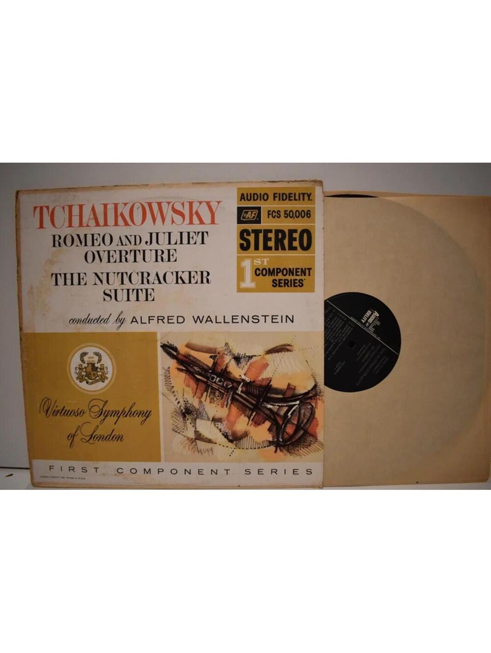 Vintage Vinyl Romeo And Juliet Overture Nutcracker Suite 1959 Stereo LP Audio